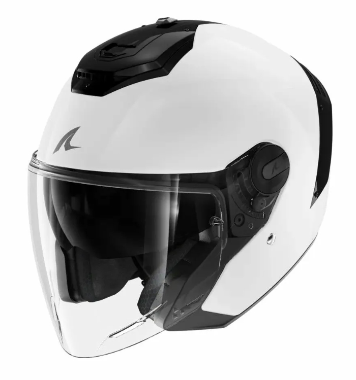 Мотоциклетный шлем RS JET BLANK White azur WHU