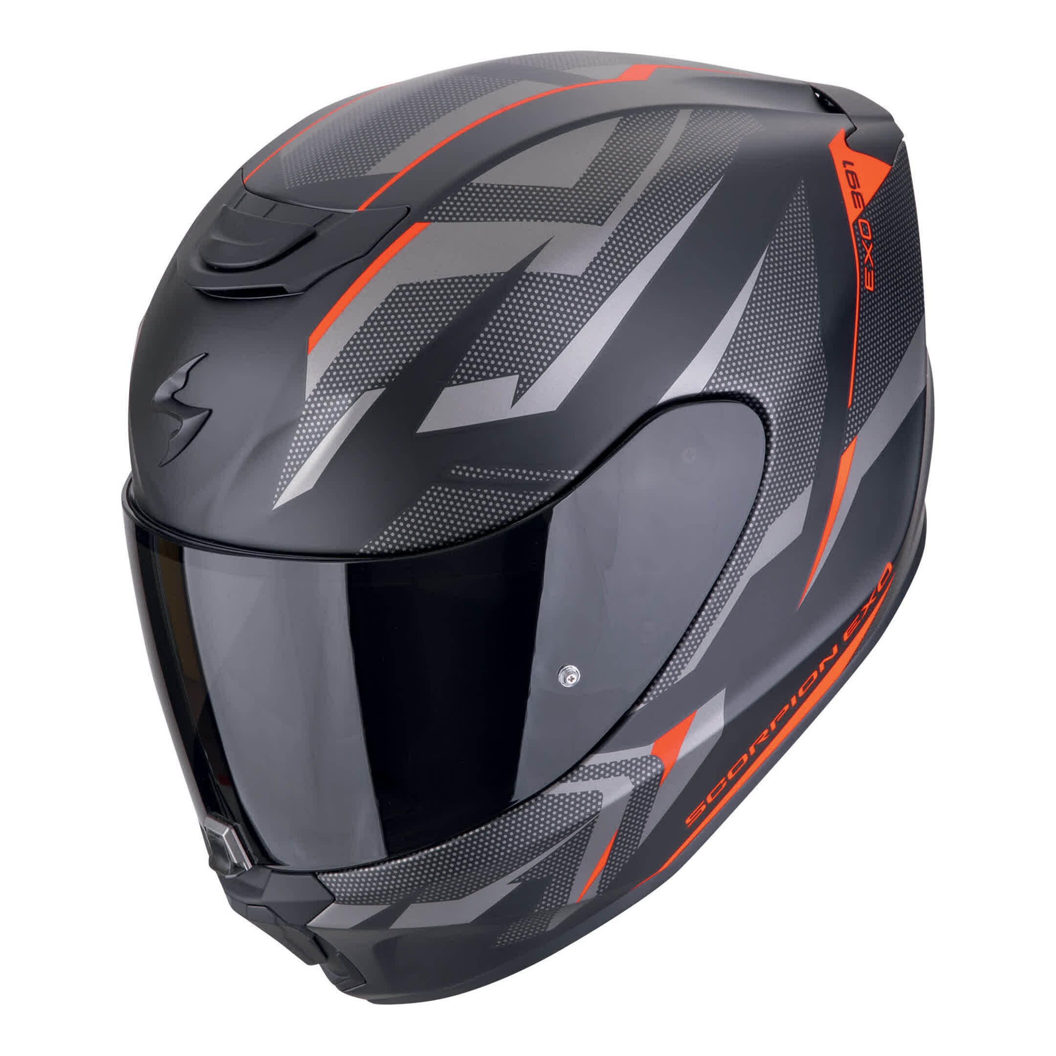 МОТОЦИКЛЕТНЫЙ ШЛЕМ SCORPION EXO-391 AAXO Noir mat-Rouge (24)