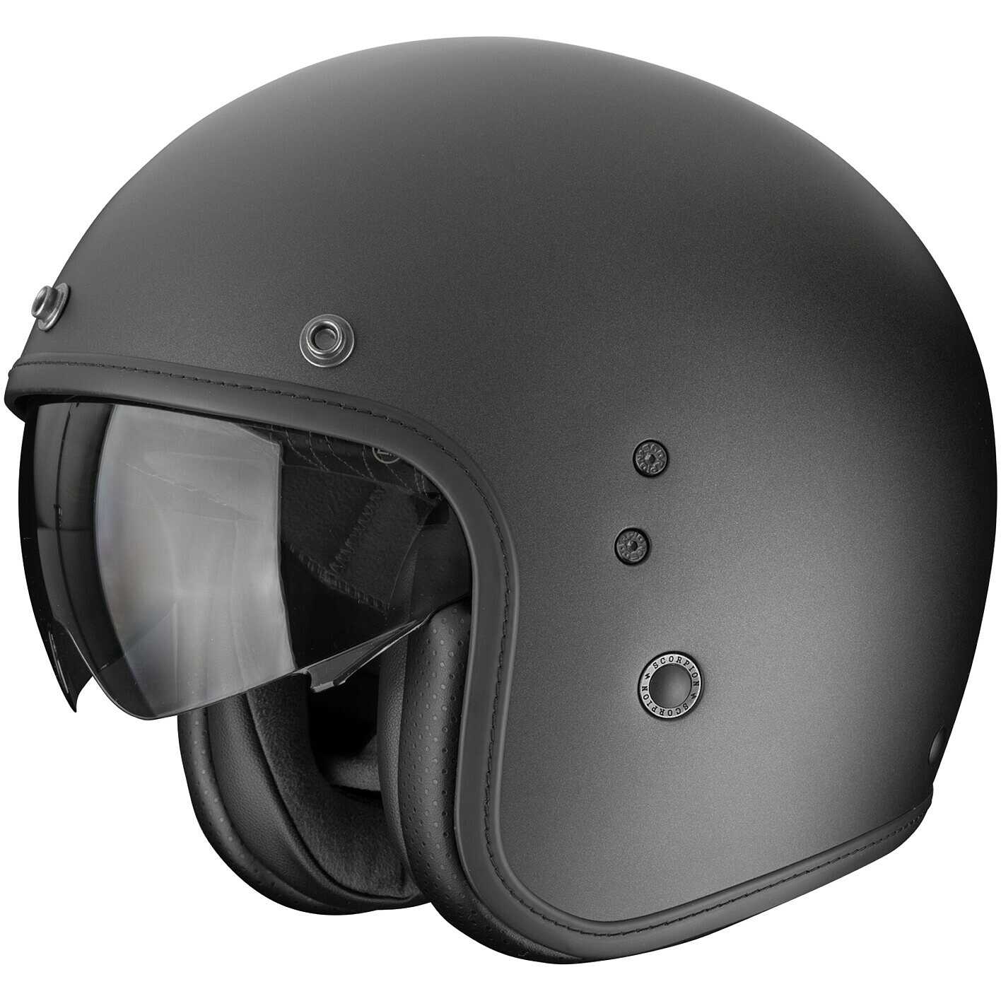 МОТОЦИКЛЕТНЫЙ ШЛЕМ SCORPION BELFAST EVO Noir mat perle (285)