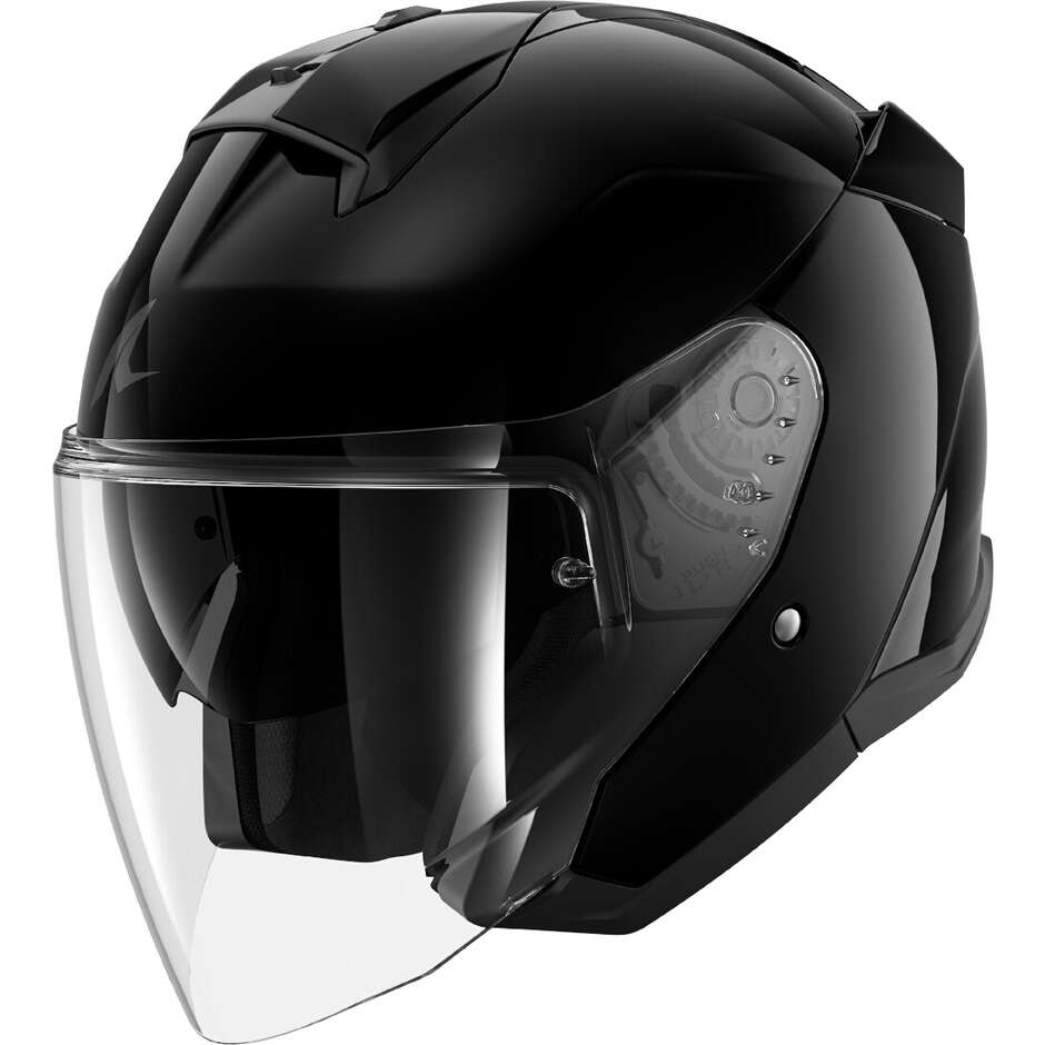 МОТОЦИКЛЕТНЫЙ ШЛЕМ SKWAL JET BLANK BLK