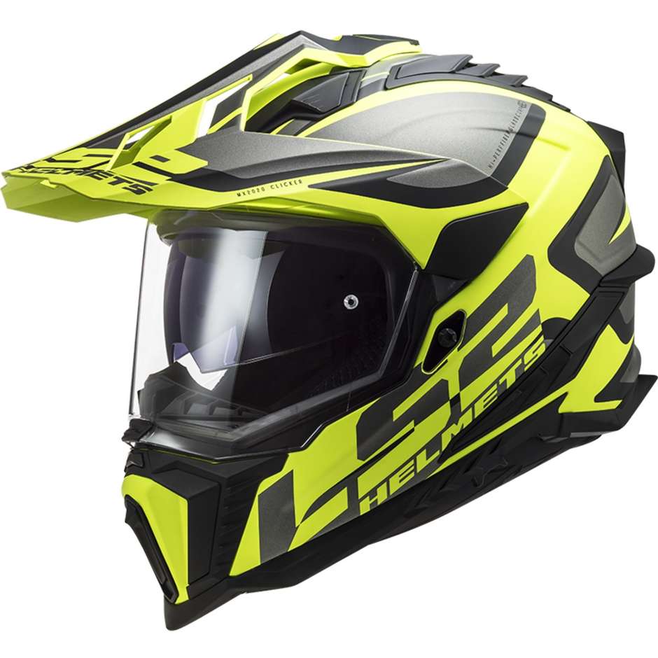 МОТОЦИКЛЕТНЫЙ ШЛЕМ LS2 MX701 EXPLORER ALTER MATT BLACK H-06