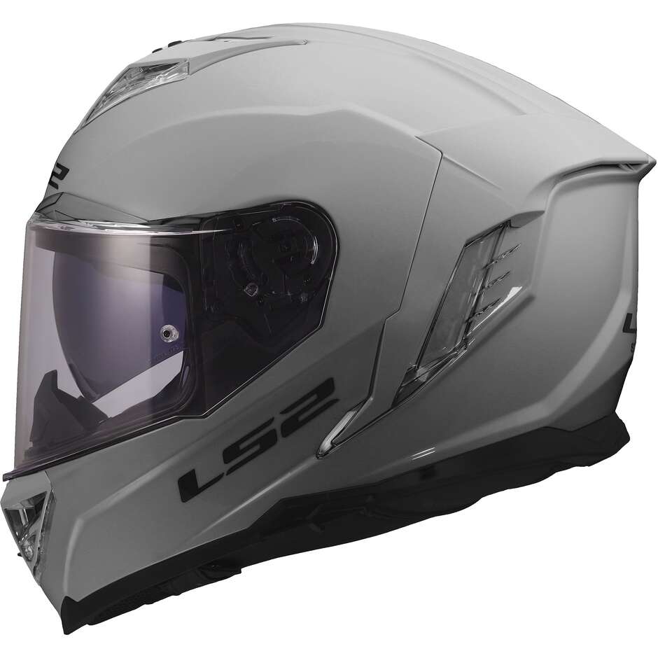 МОТОЦИКЛЕТНЫЙ ШЛЕМ LS2 FF818 STORM III SOLID NARDO GREY