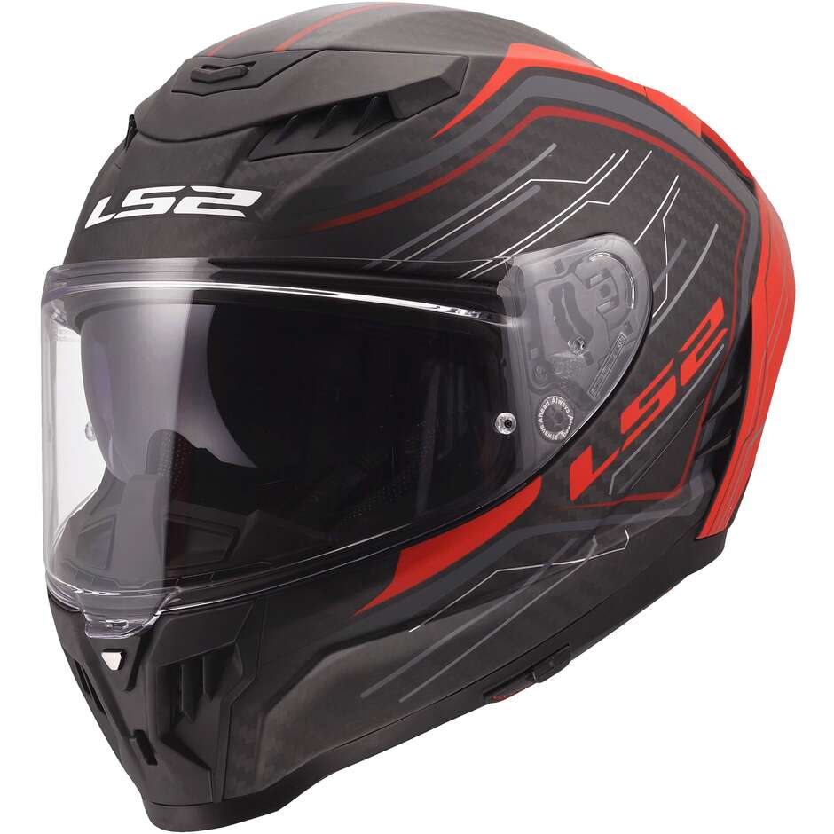 МОТОЦИКЛЕТНЫЙ ШЛЕМ LS2 FF807 DRAGON SUBIC RED