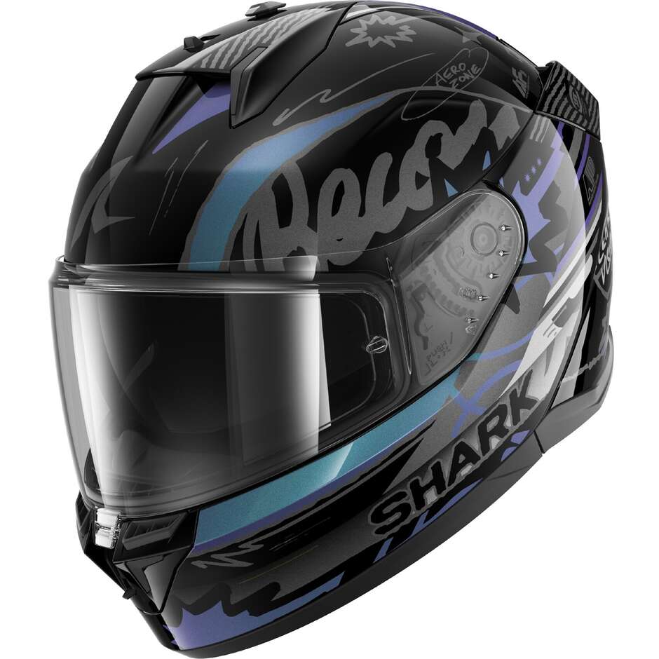 МОТОЦИКЛЕТНЫЙ ШЛЕМ SHARK D-SKWAL 3 STREETRUSH (KGU)