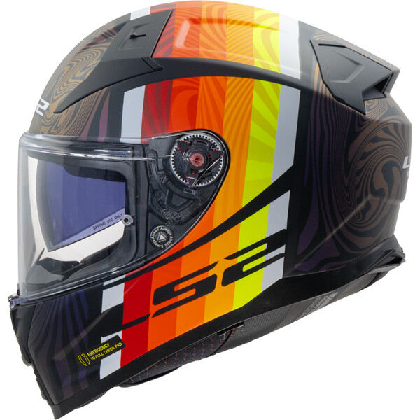 МОТОЦИКЛЕТНЫЙ ШЛЕМ LS2 FF811 VECTOR II FREEDOM BLACK CHAMELEON-06