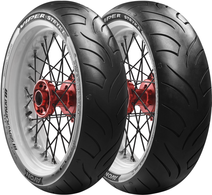 Avon 120/80-16 60P VIPER STRYKE AM63 REAR DOT17