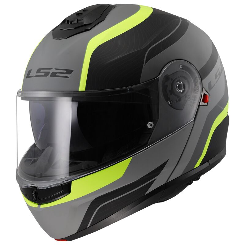 Мотоциклетный шлем LS2 FF908 STROBE II MONZA M.BLACK H-V YELLOW-06