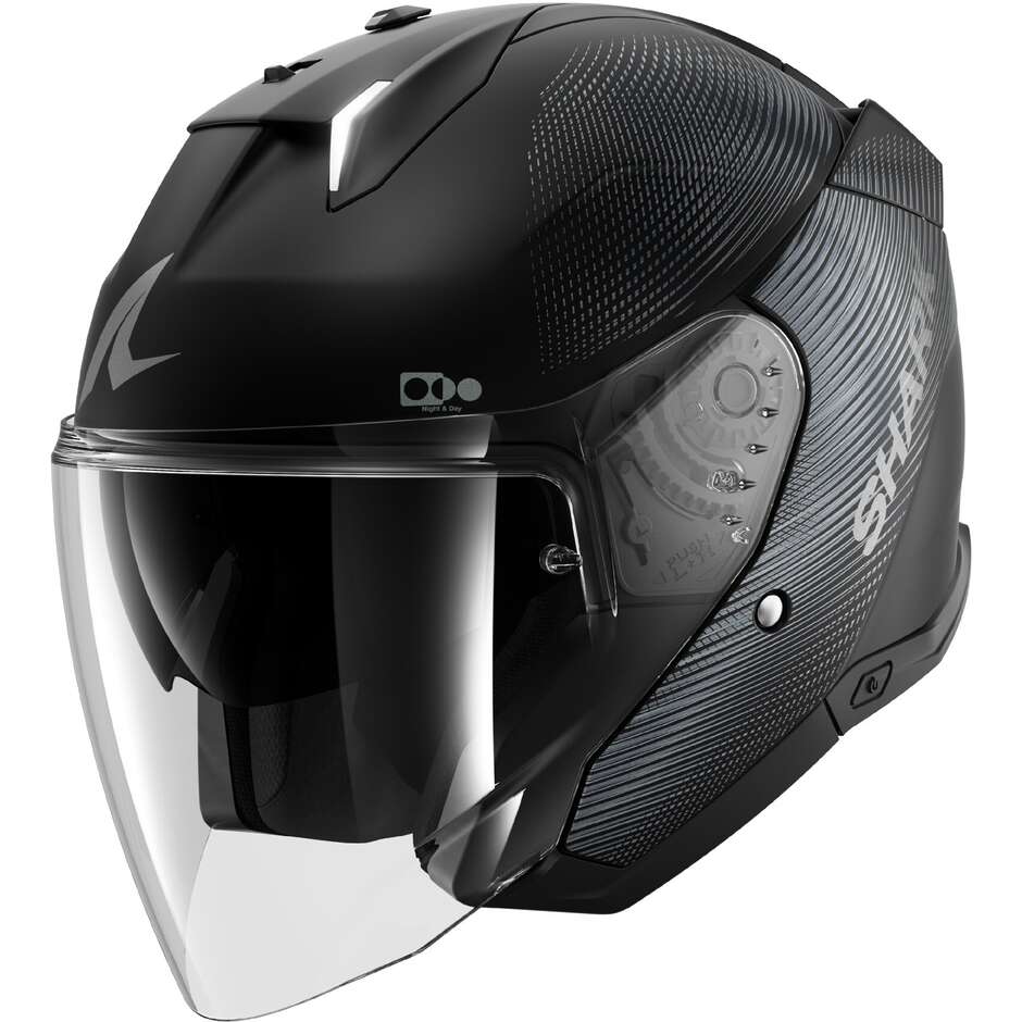 МОТОЦИКЛЕТНЫЙ ШЛЕМ SHARK SKWAL i3 JET SP LYNE Mat (KAA)
