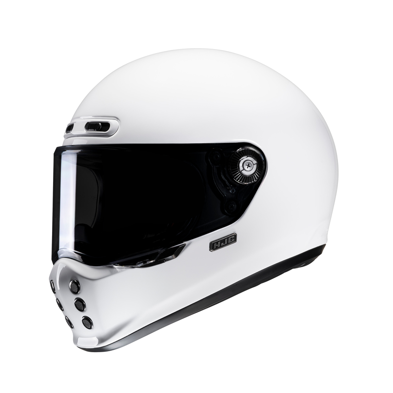 Мотоциклетный шлем V10 WHITE
