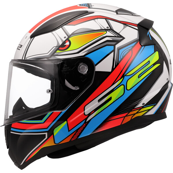 МОТОЦИКЛЕТНЫЙ ШЛЕМ LS2 FF353 RAPID II XDRON WHITE NEON ORANGE-06