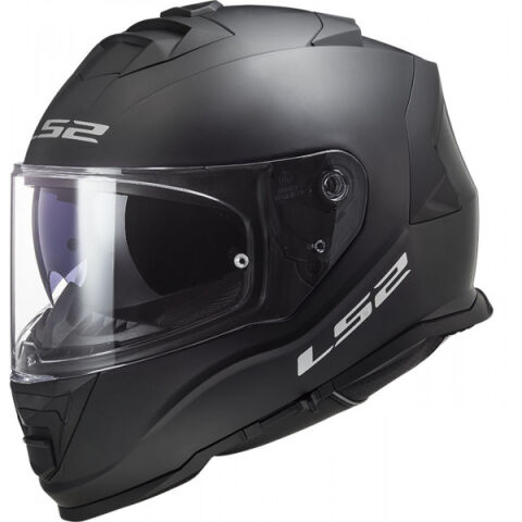 Мотоциклетный шлем LS2 FF800 STORM II SOLID MATT BLACK-06