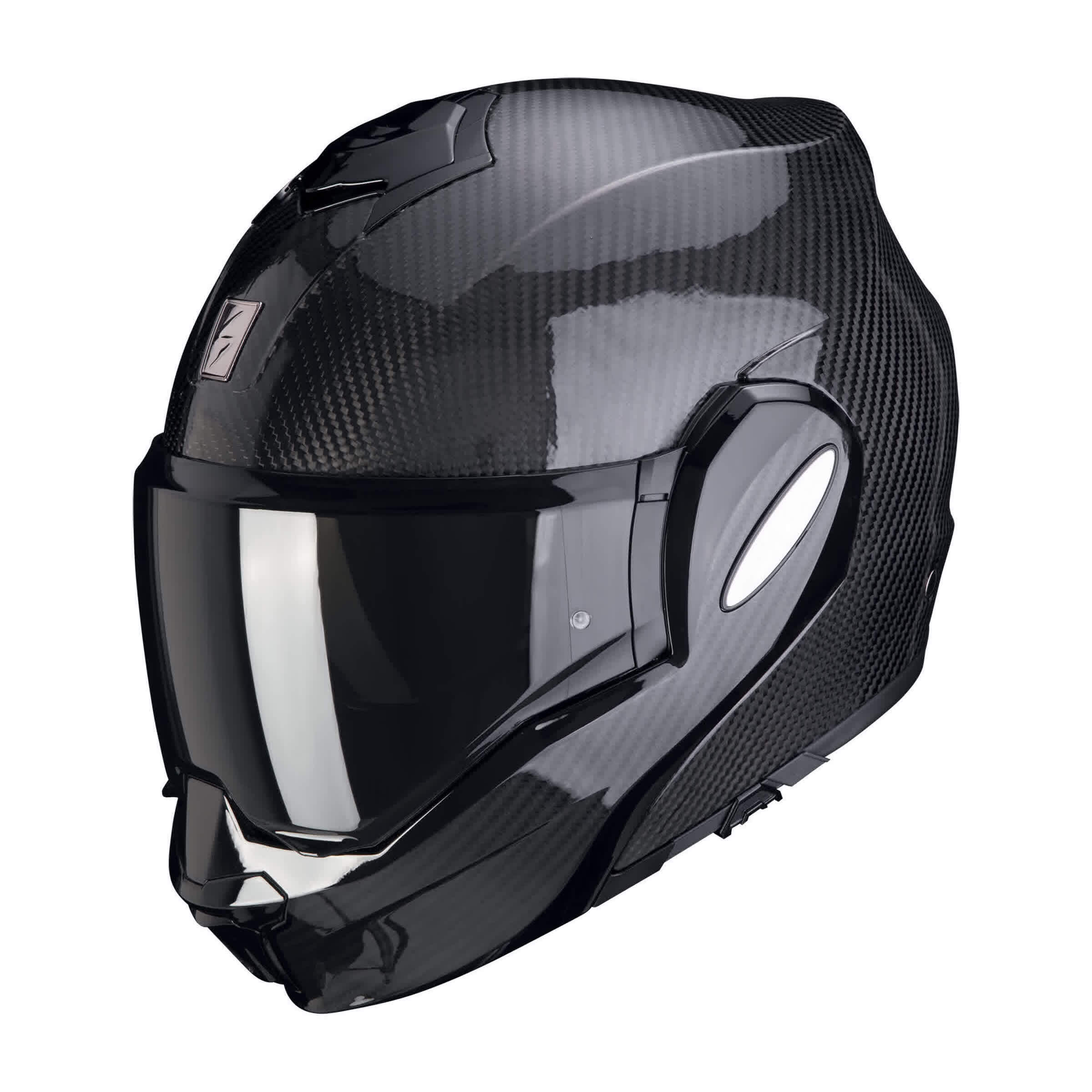 МОТОЦИКЛЕТНЫЙ ШЛЕМ SCORPION EXO-TECH EVO CARBON SOLID Noir (03)