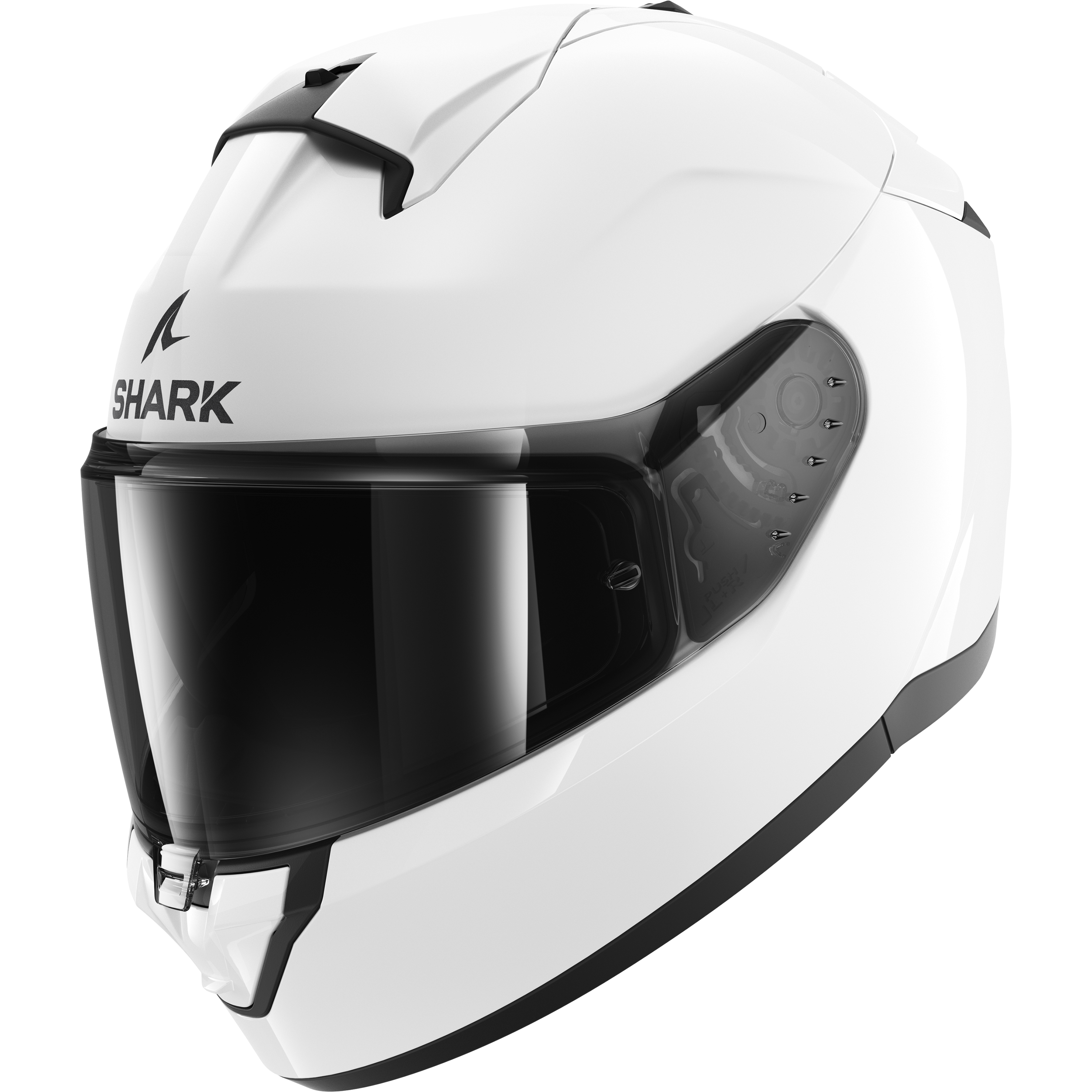 МОТОЦИКЛЕТНЫЙ ШЛЕМ SHARK RIDILL 2 BLANK White azur WHU