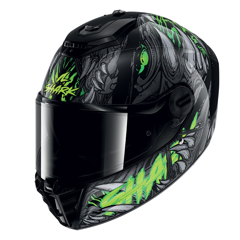 Мотоциклетный шлем SPARTAN RS SHAYTAN BLACK KGA