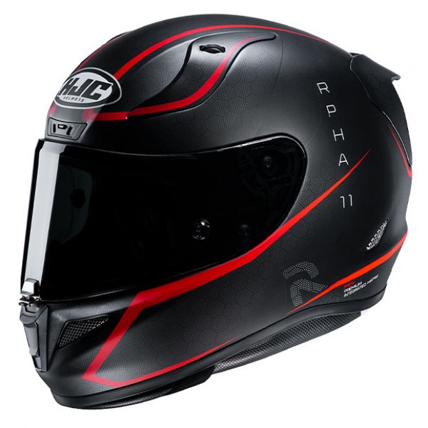 Мотоциклетный шлем HJC R-PHA-11 JARBAN BLACK/RED