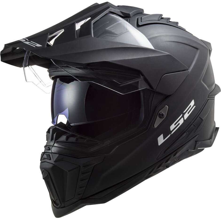 МОТОЦИКЛЕТНЫЙ ШЛЕМ LS2 MX701 EXPLORER SOLID MATT BLACK-06