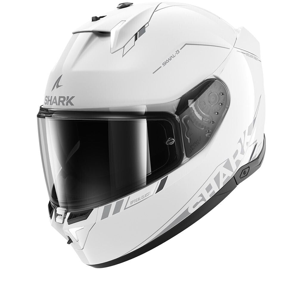 МОТОЦИКЛЕТНЫЙ ШЛЕМ SHARK SKWAL i3 BLANK SP WSA