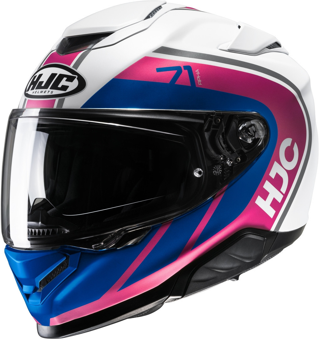 Мотоциклетный шлем HJC RPHA71 MAPOS BLUE/PINK