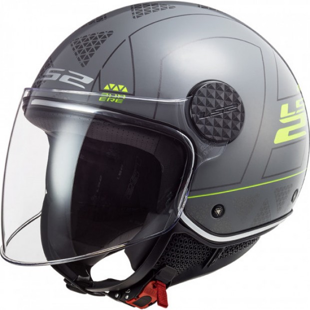 Мотоциклетный шлем LS2 OF558 SPHERE LUX LINUS NARDO GREY