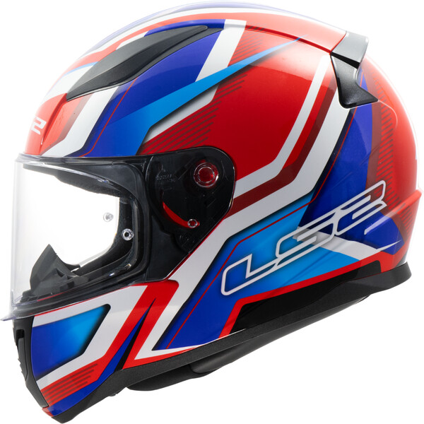 МОТОЦИКЛЕТНЫЙ ШЛЕМ LS2 FF353 RAPID II FLITZ WHITE BLUE RED-06