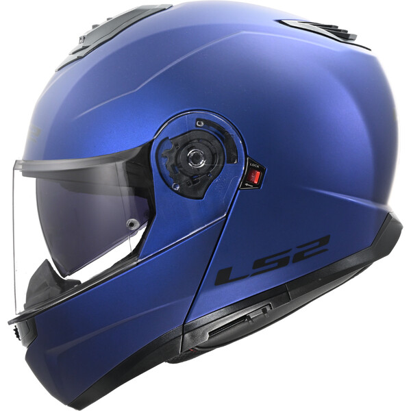 МОТОЦИКЛЕТНЫЙ ШЛЕМ LS2 FF908 STROBE II MATT NAVY BLUE-06