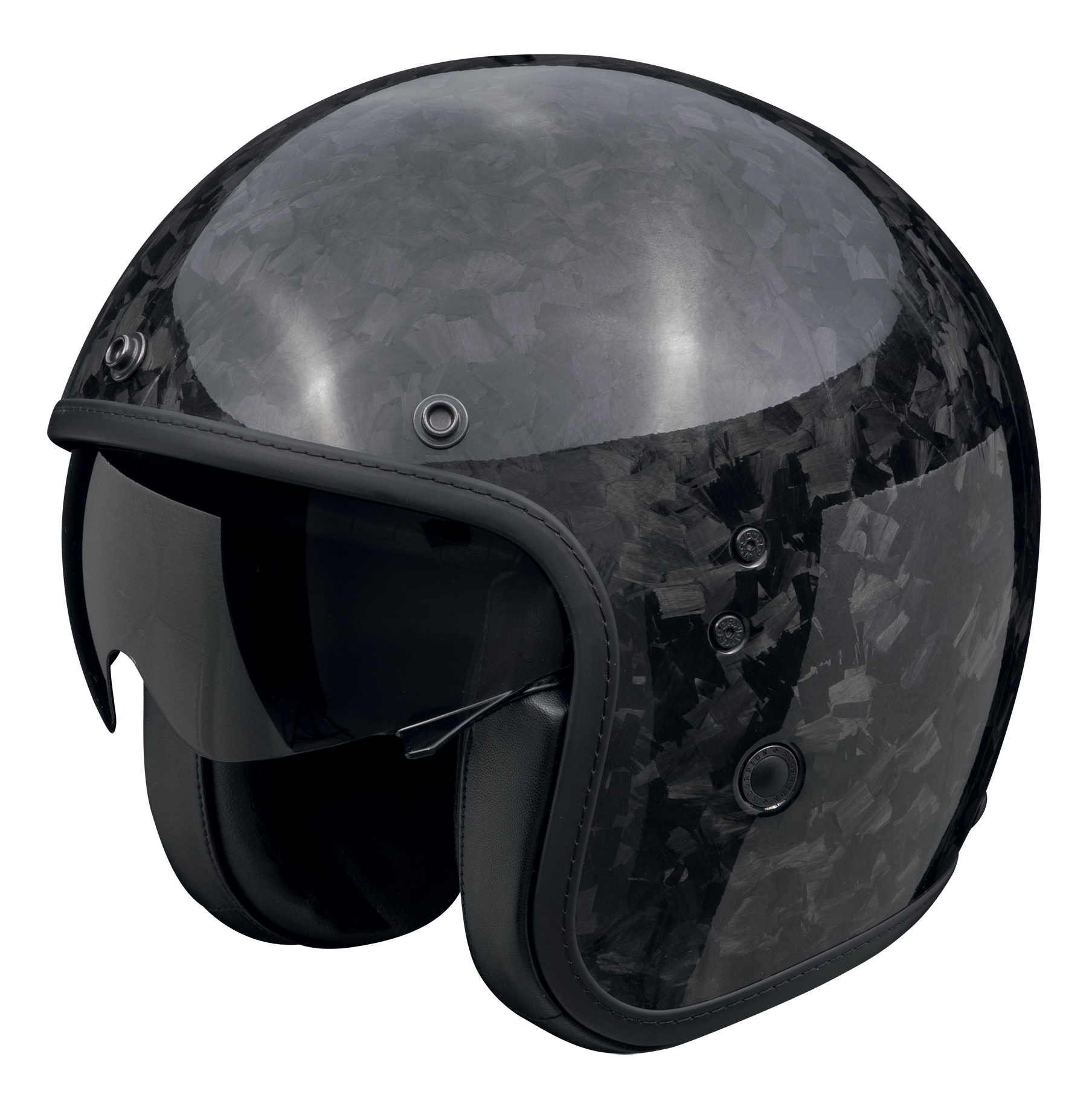 МОТОЦИКЛЕТНЫЙ ШЛЕМ SCORPION BELFAST EVO ONYX CARBON SOLID Noir (03)