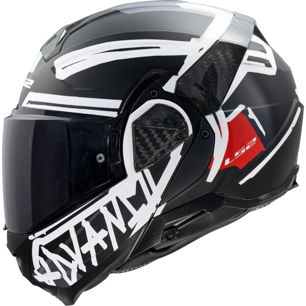 МОТОЦИКЛЕТНЫЙ ШЛЕМ LS2 FF910 ADVANT II TAPE BLACK
