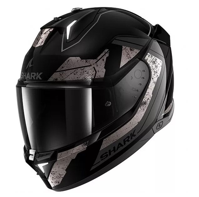 МОТОЦИКЛЕТНЫЙ ШЛЕМ SHARK SKWAL i3 RHAD Black Chrom Red KUA