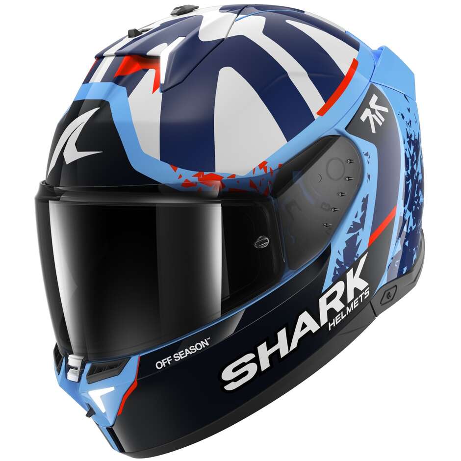 МОТОЦИКЛЕТНЫЙ ШЛЕМ SHARK SKWAL i3 REPLICA RAUL FERNANDEZ (BBW)