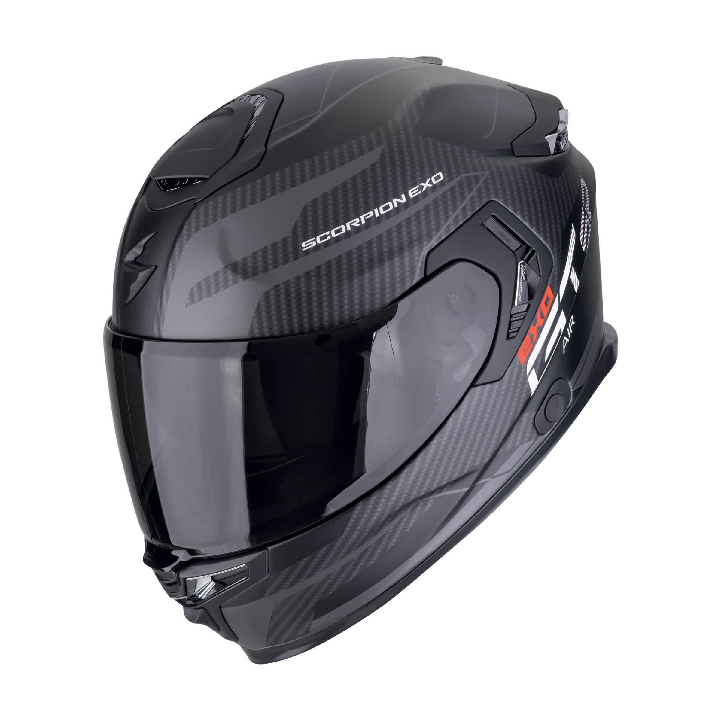 МОТОЦИКЛЕТНЫЙ ШЛЕМ SCORPION EXO-GT SP AIR FLEX Noir mat-Argent (159)