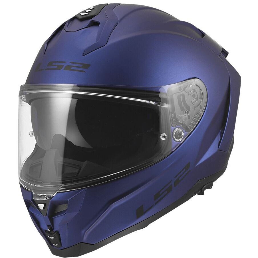 МОТОЦИКЛЕТНЫЙ ШЛЕМ LS2 FF817 CHALLENGER II SOLID MATT NAVY BLUE