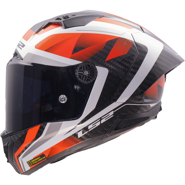 МОТОЦИКЛЕТНЫЙ ШЛЕМ LS2 FF805 THUNDER GP AERO RAUTE WHITE RED-06