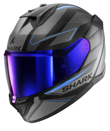 МОТОЦИКЛЕТНЫЙ ШЛЕМ SHARK D-SKWAL 3 SIZLER Mat KAB