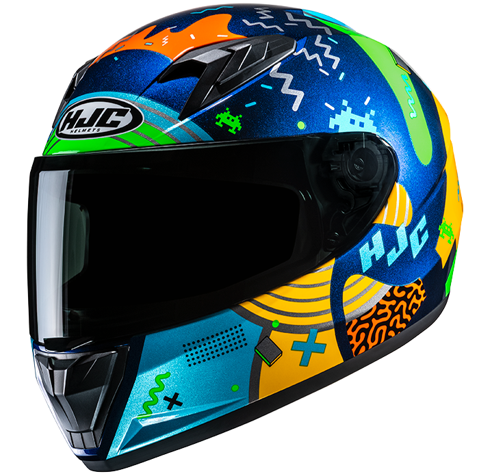 Мотоциклетный шлем HJC Y10 MIKA MC23