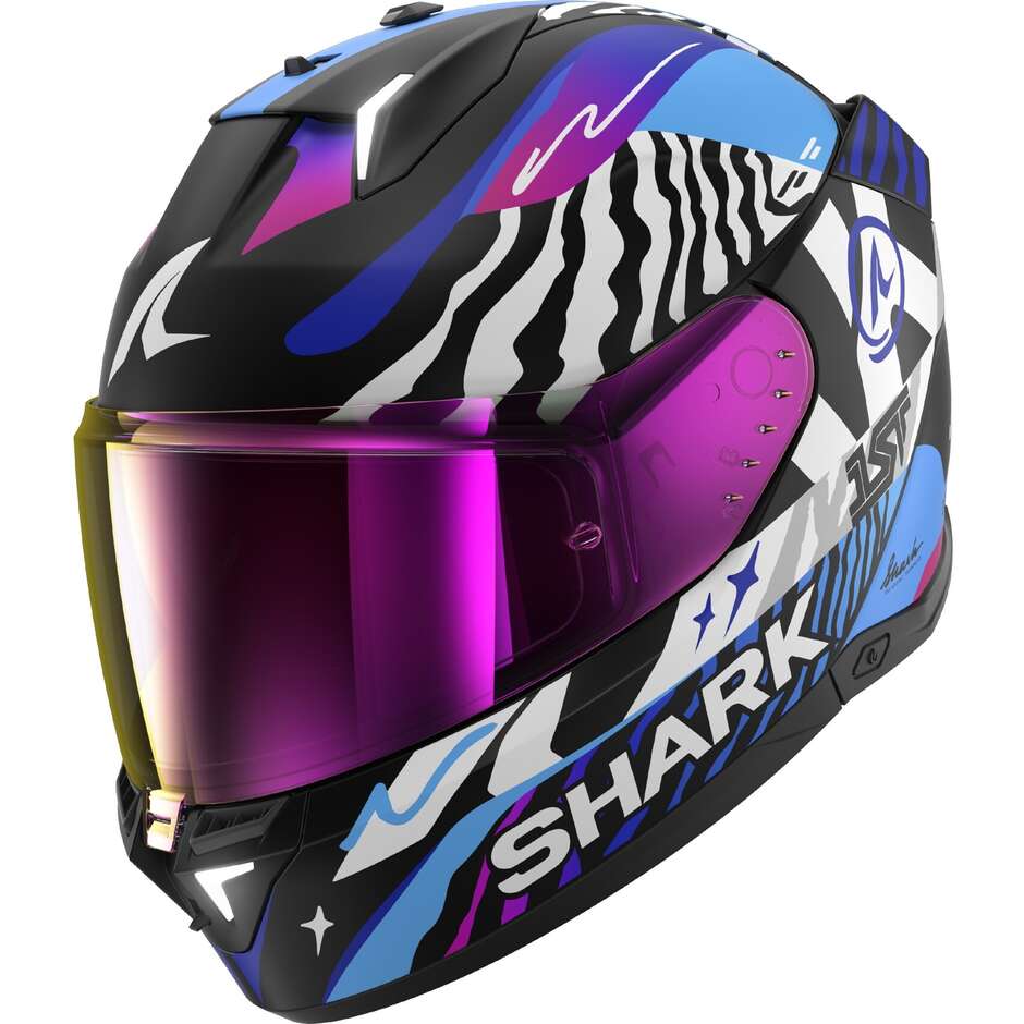 МОТОЦИКЛЕТНЫЙ ШЛЕМ SHARK SKWAL i3 SPEED-FANCY (KWB)