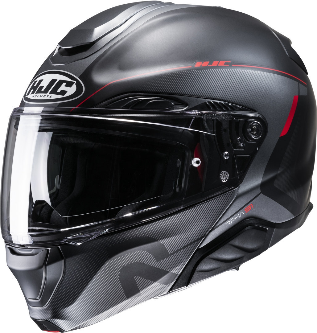 Мотоциклетный шлем HJC RPHA91 COMBUST BLACK/RED