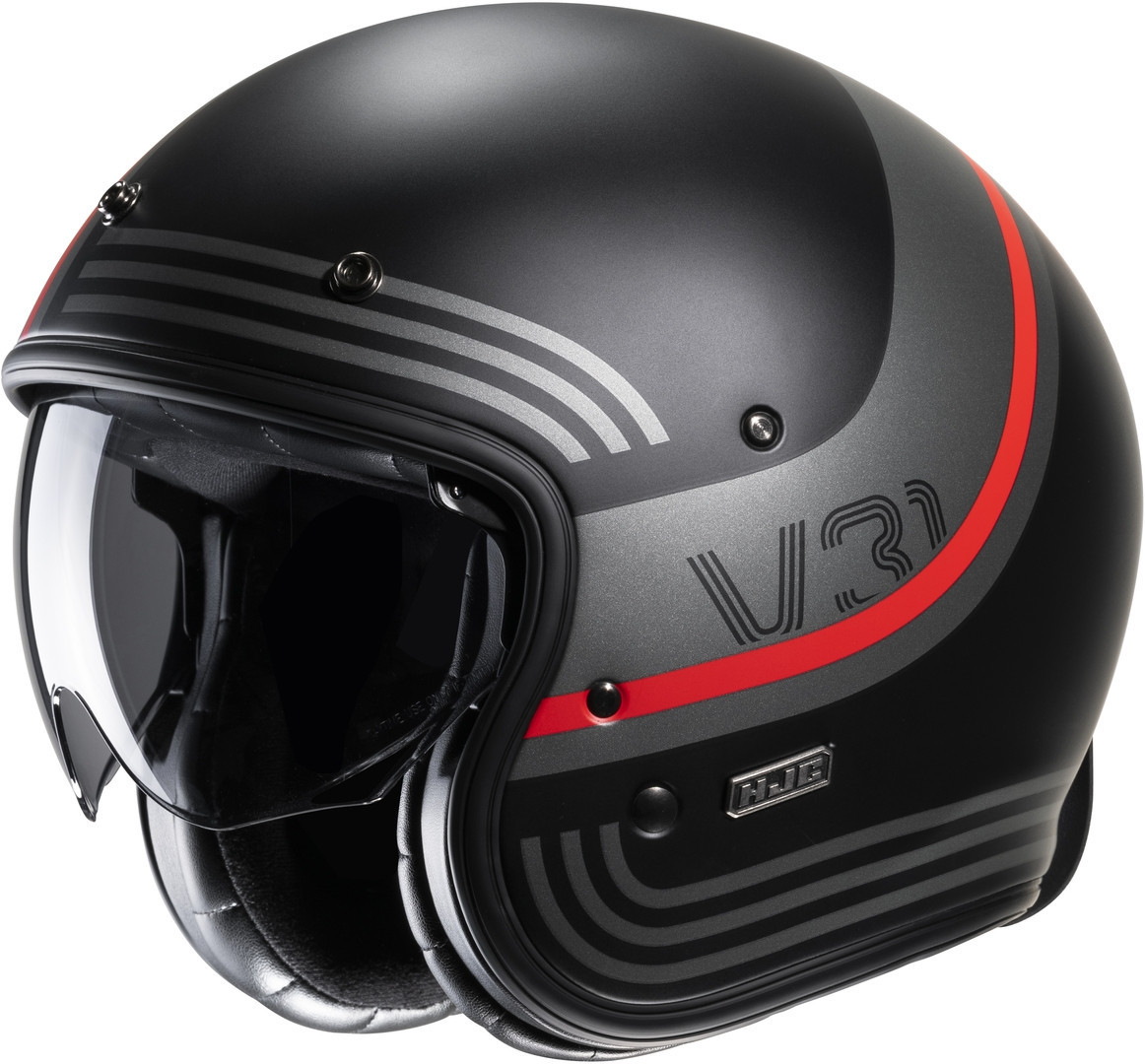 Мотоциклетный шлем HJC V31 BYRON BLACK/RED