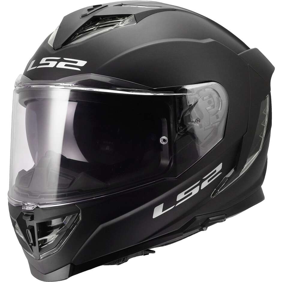 МОТОЦИКЛЕТНЫЙ ШЛЕМ LS2 FF818 STORM III SOLID MATT BLACK