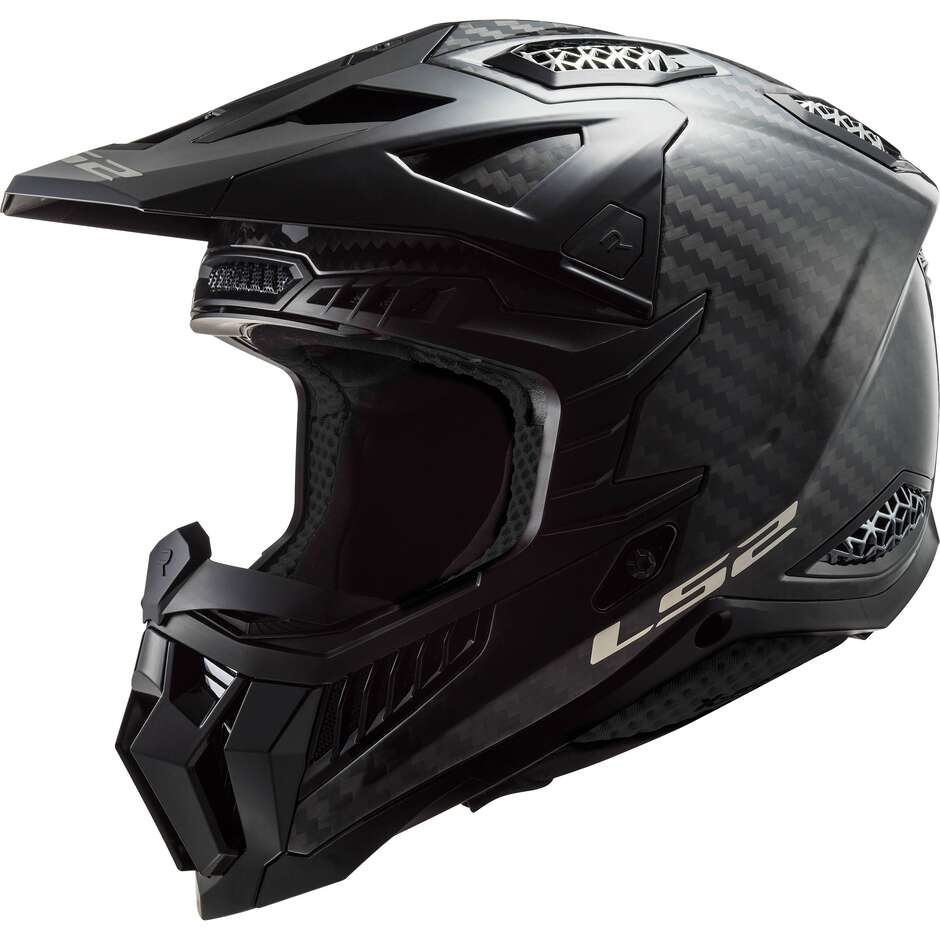Мотоциклетный шлем LS2 MX703 C X-FORCE GLOSS CARBON-06