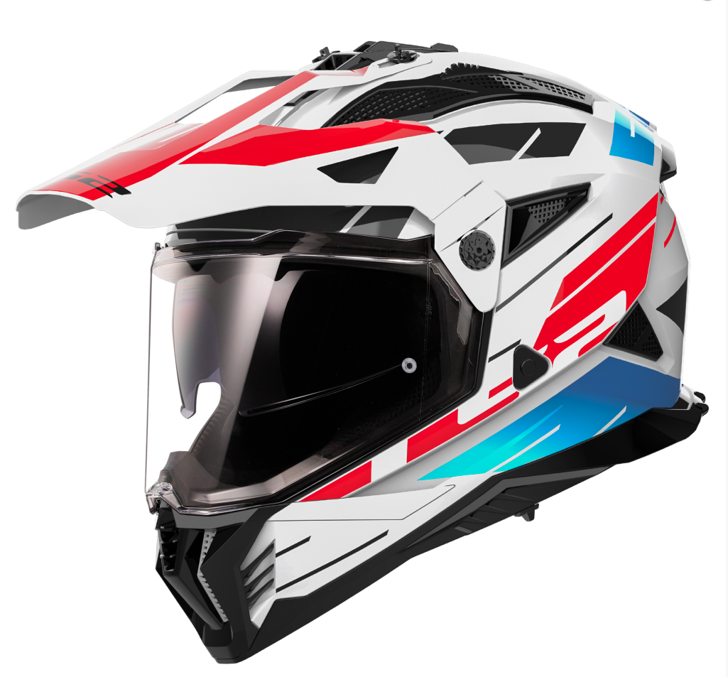 Мотоциклетный шлем LS2 MX702 PIONEER II NAMIB WHITE BLUE RED-06