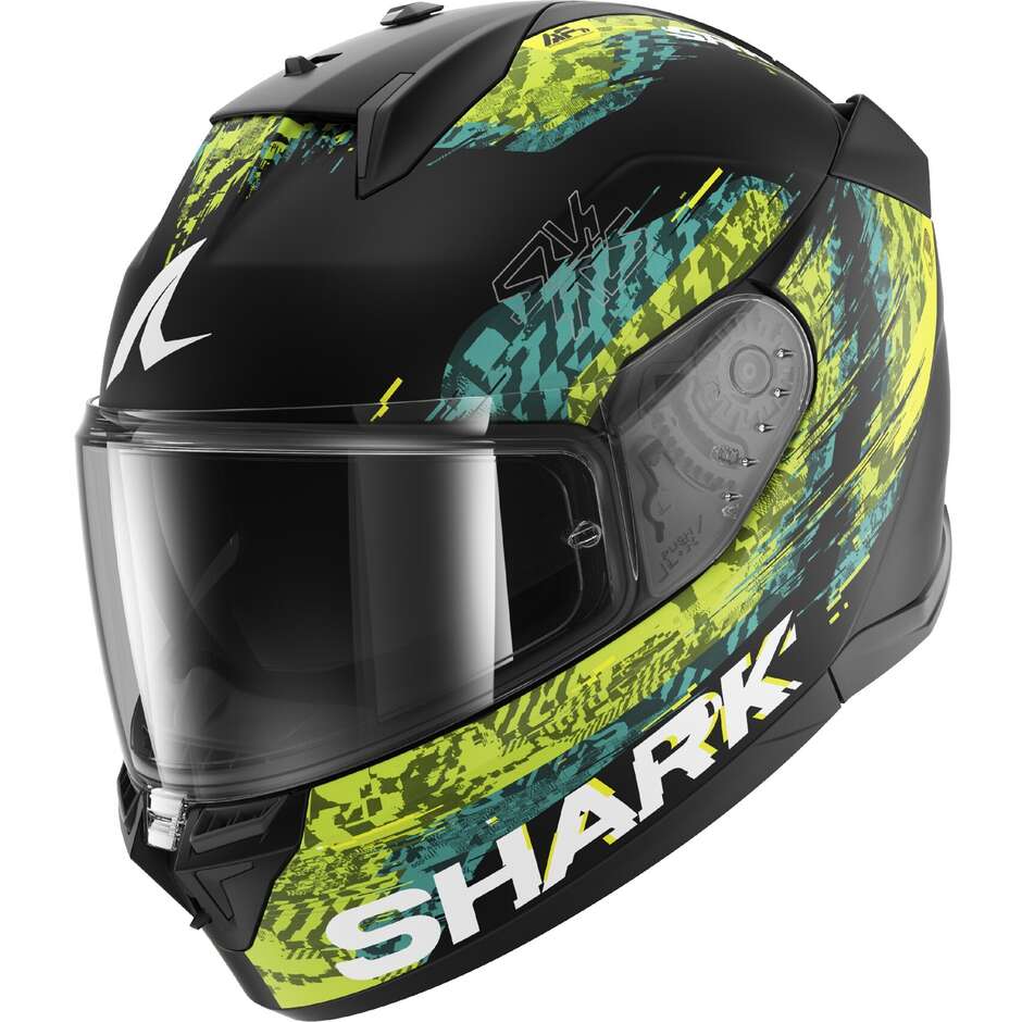 МОТОЦИКЛЕТНЫЙ ШЛЕМ SHARK D-SKWAL 3 SPEED-VIB Mat (KGB)